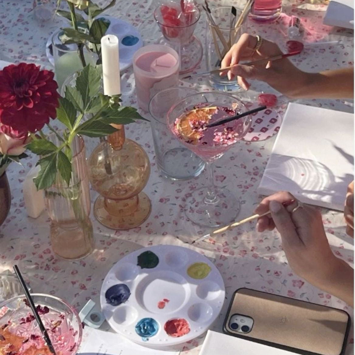 paint the petals